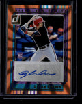 DELETE 180938 2025 Donruss Signature Series Orange Laser 47 Dylan Crews Rookie Auto 4/25