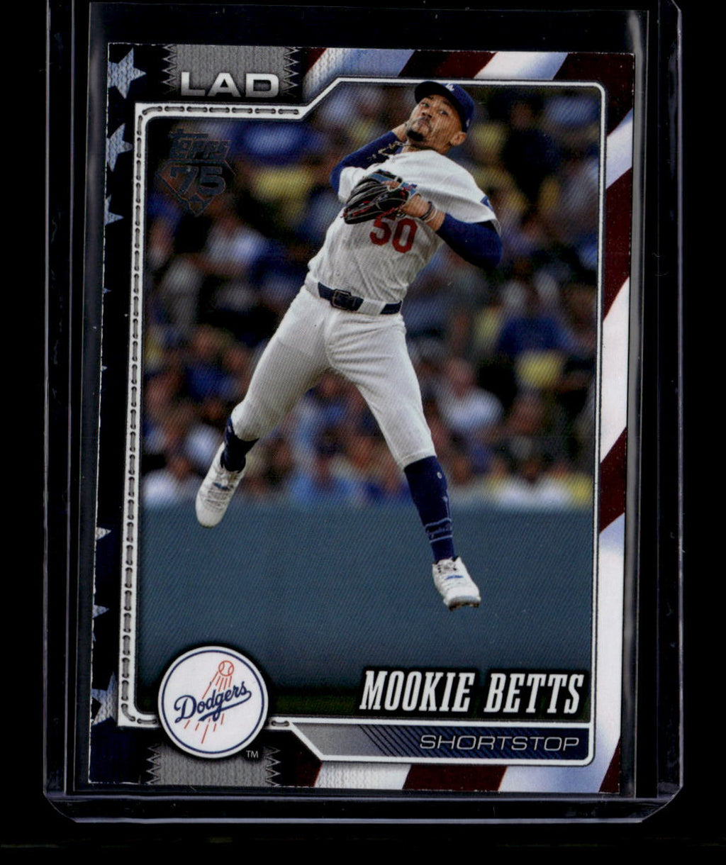 DELETE 180944 2026 Topps Independence Day 41 Mookie Betts 56/76