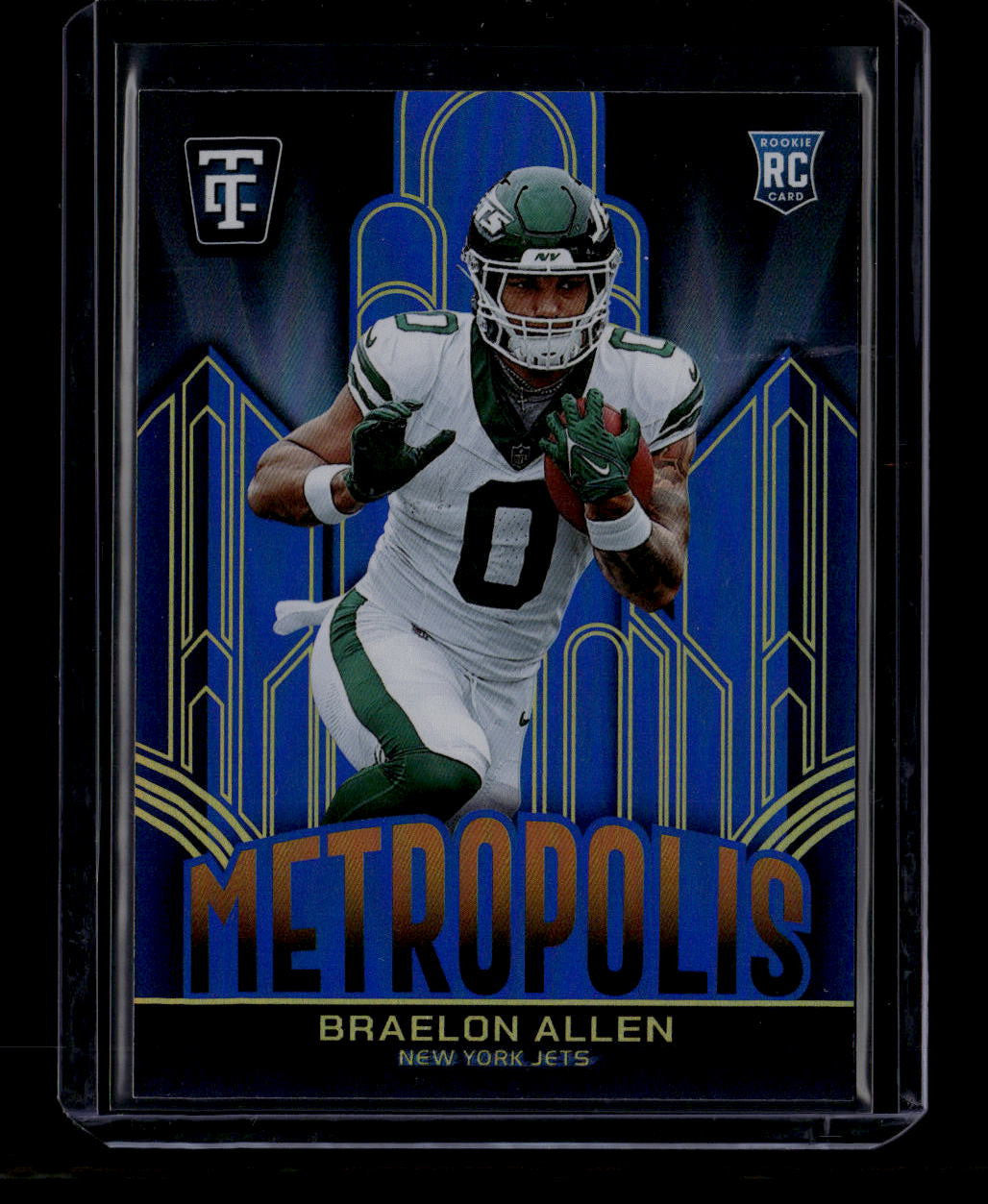 DELETE 180966 2024 Totally Certified Metropolis Mirror Platinum Gold Braelon Allen Rookie 2/10