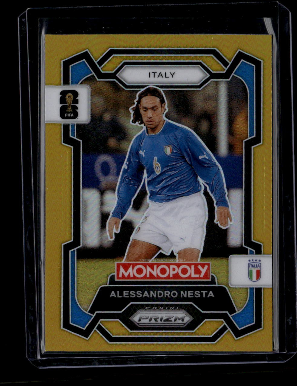 DELETE 180987 2026 Panini Prizm Monopoly World Cup Gold Prizms 34 Alessandro Nesta 9/49