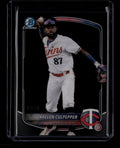 DELETE 181002 2025 Bowman Chrome Draft Sapphire Black Refractor Kaelen Culpepper Rookie 2/10