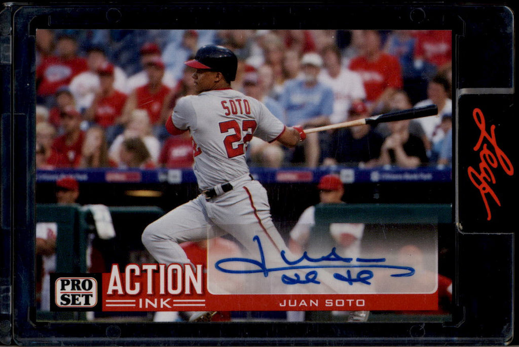 DELETE 181007 2022 Leaf Pro Set Action Ink aijs1 Juan Soto Auto
