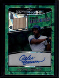 DELETE 181009 2025 Leaf Optichrome Time Machines Green Crystal Andre Dawson Bat Auto 1/1