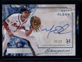 DELETE 181011 2025 Topps Museum Collection Showpieces Autographs SAMO Matt Olson Auto 5/25
