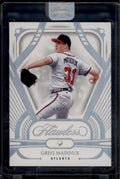 DELETE 181034 2024 Panini Flawless 63 Greg Maddux Diamond Gem 19/25