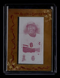 DELETE 181035 2025 Topps Allen and Ginter Mini Framed Printing Plate 179 Joe Morgan 1/1