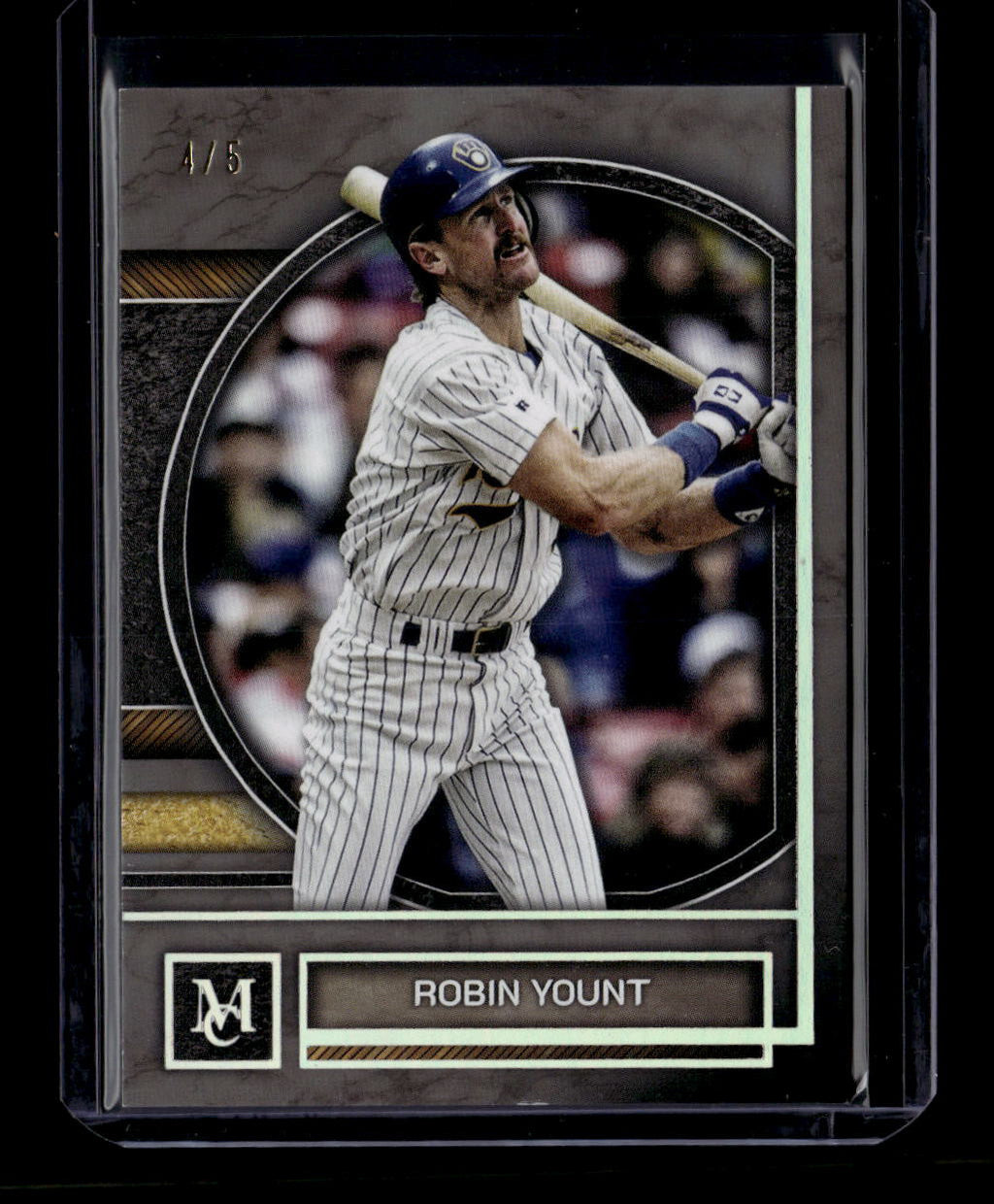 DELETE 181036 2025 Topps Museum Collection Diamond 56 Robin Yount 4/5