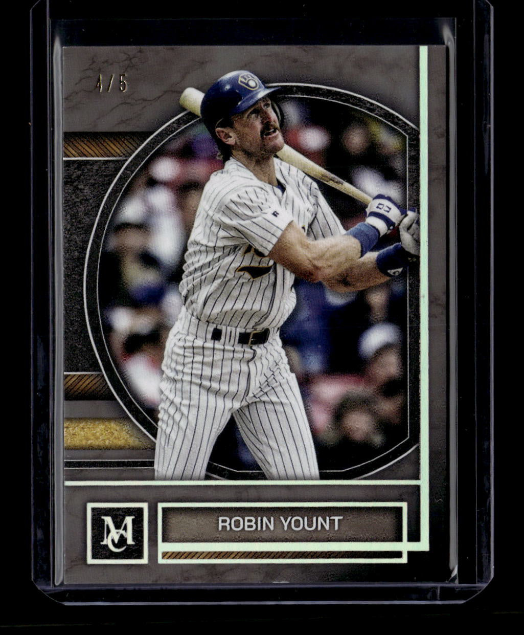 DELETE 181036 2025 Topps Museum Collection Diamond 56 Robin Yount 4/5