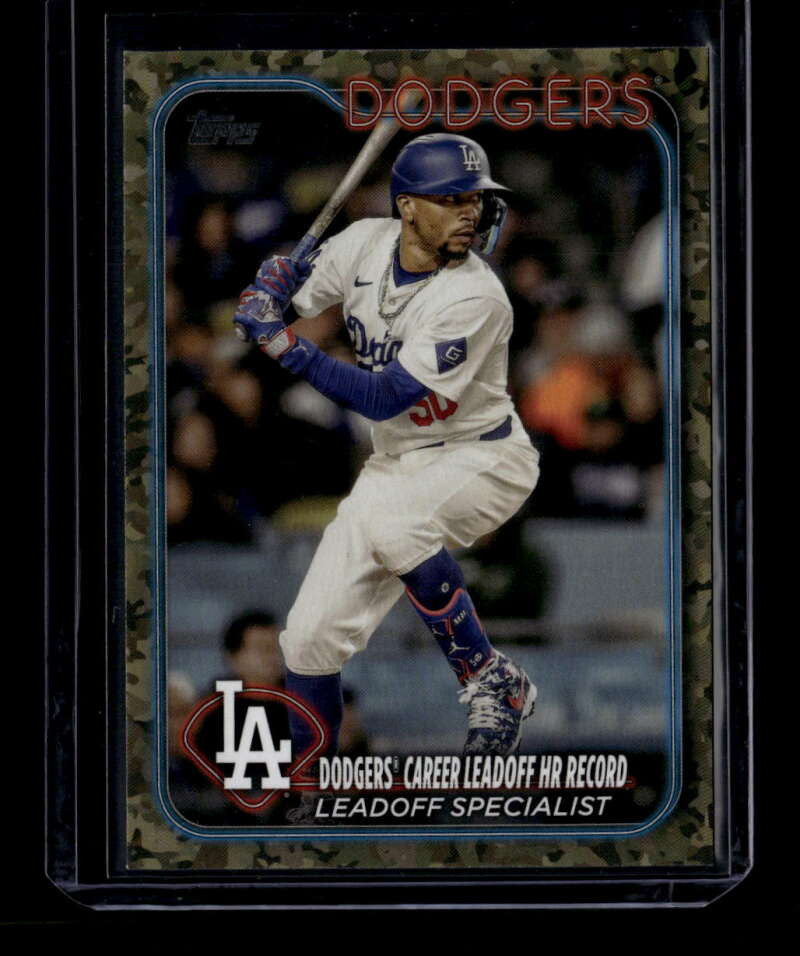 DELETE 181043 2024 Topps Update Memorial Day Camo us334 Mookie Betts HL 25/25 Highlights