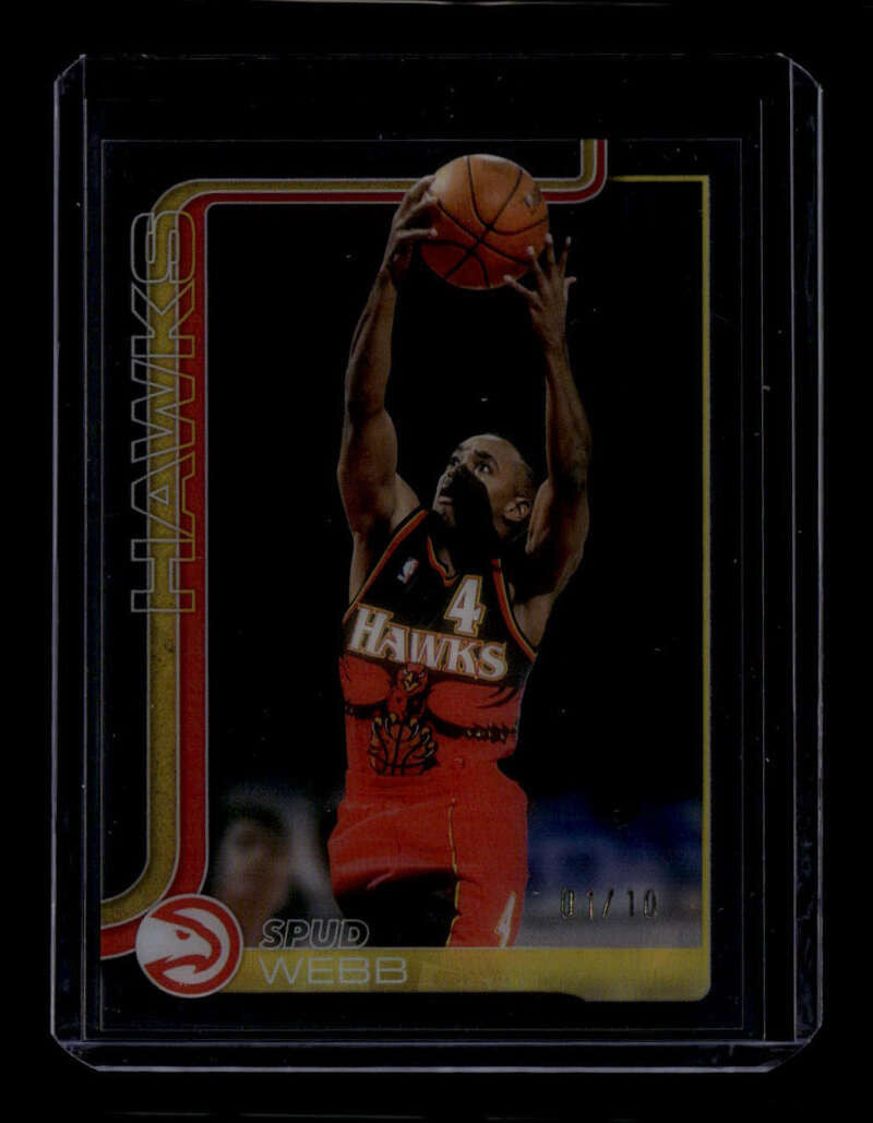 DELETE 181050 2025-26 Topps Clear Acetate 266 Spud Webb 1/10