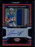DELETE 181055 2025 Certified Freshman Fabric Signatures Red Isaac TeSlaa RC Patch Auto 96/99