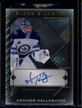 DELETE 181063 2021-22 Black Diamond Pure Black BDBHE Connor Hellebuyck Auto 1/25