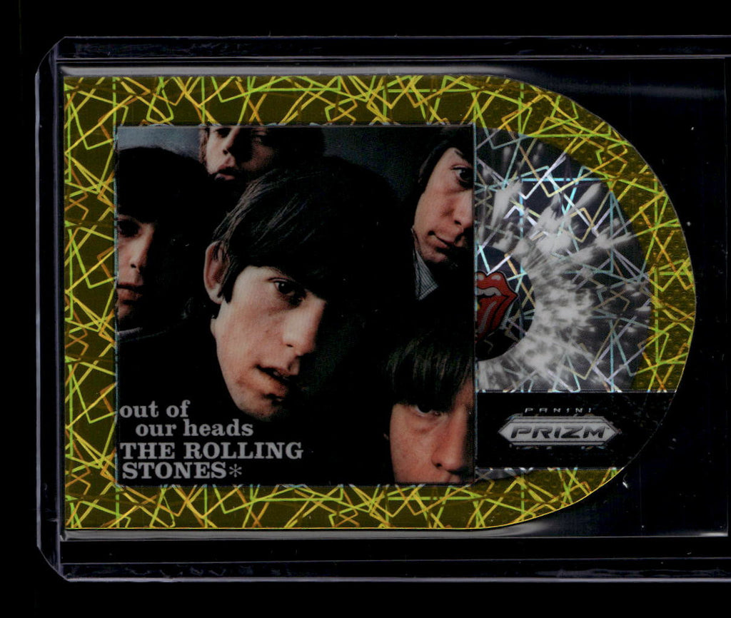 DELETE 181069 2025 Panini Prizm The Rolling Stones Albums Prizms 4 Gold Out of Our Heads 6/10