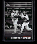 DELETE 181078 2025 Topps Black and White Shutter Speed ss1 Shohei Ohtani