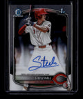 DELETE 181079 2025 Bowman Chrome Draft Autographs CPASHA Steele Hall Rookie Auto