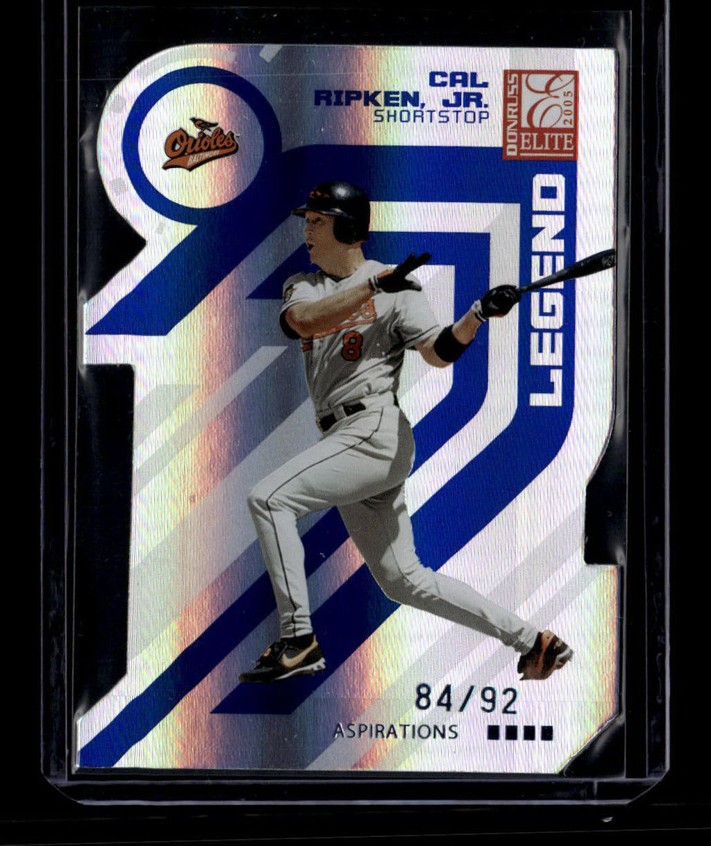 DELETE 181084 2005 Donruss Elite Aspirations 153 Cal Ripken Jr. 84/92