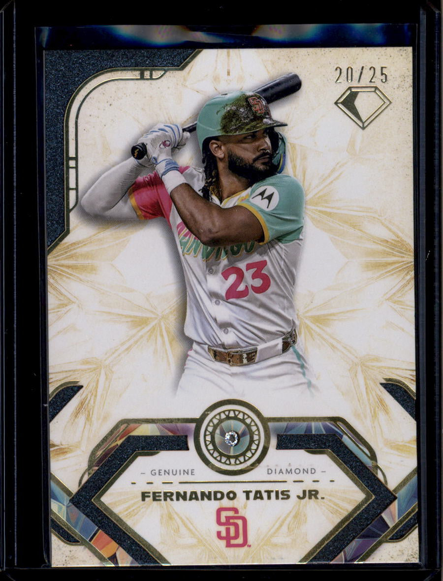 DELETE 181086 2025 Topps Diamond Icons 86 Fernando Tatis Jr. Genuine Diamond 20/25