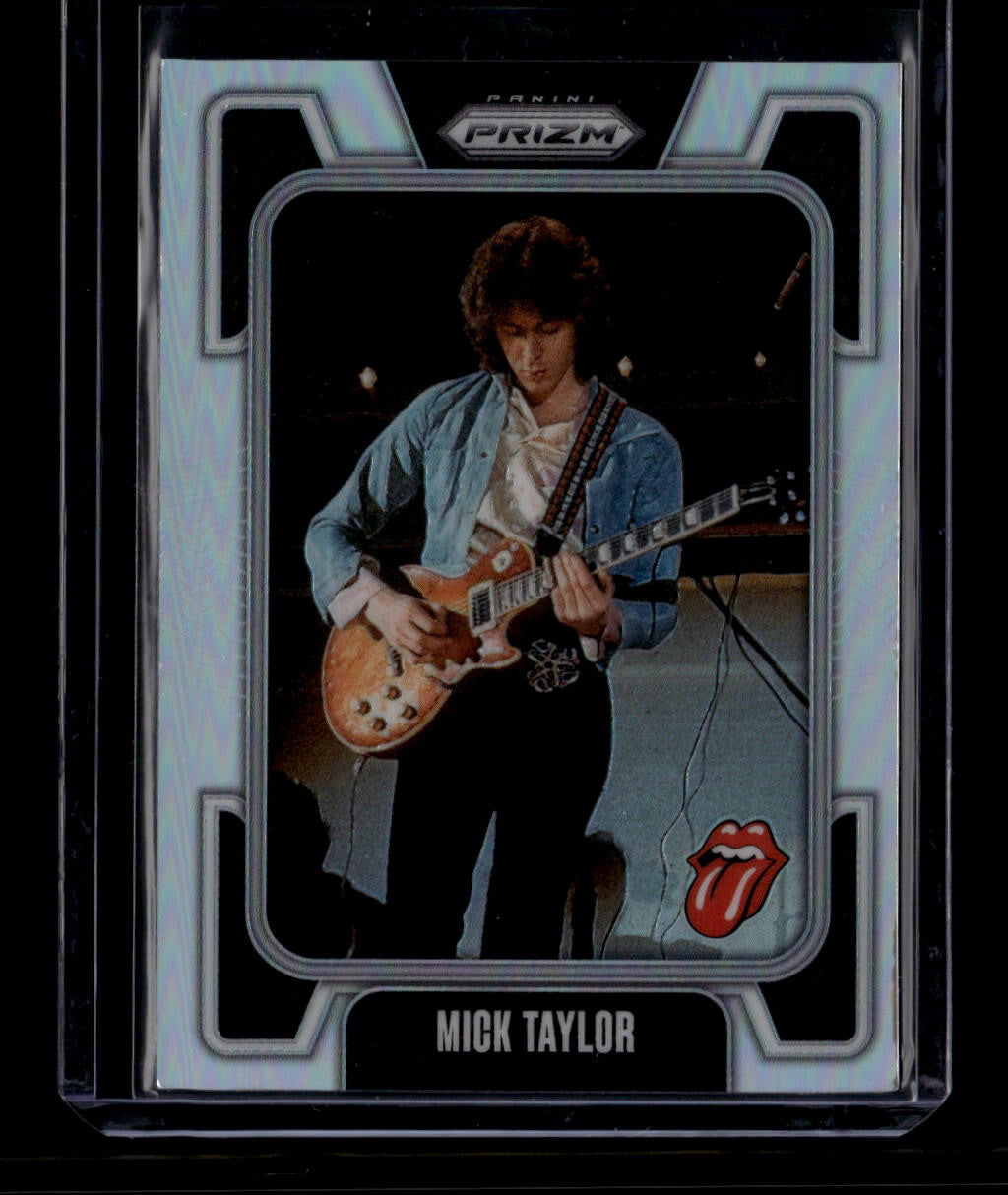 DELETE 181100 2025 Panini Prizm The Rolling Stones Silver Photo Variation 2 Mick Taylor SP