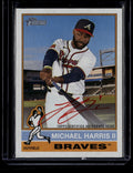 DELETE 181106 2025 Topps Heritage Real One Autographs Red Ink ROAMH Michael Harris Auto 31/76