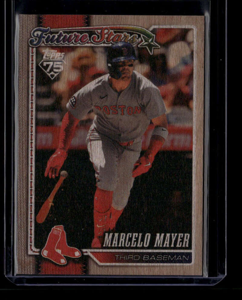DELETE 181171 2026 Topps Wood 269 Marcelo Mayer FS 15/25 Future Stars