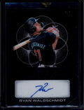DELETE 181186 2024 Leaf Trinity Clear Autographs Black Black Ryan Waldschmidt Rookie Auto 1/1