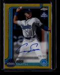 DELETE 181189 2025 Topps Pro Debut Chrome Autographs Gold Refractor Cam Smith RC Auto 50/50