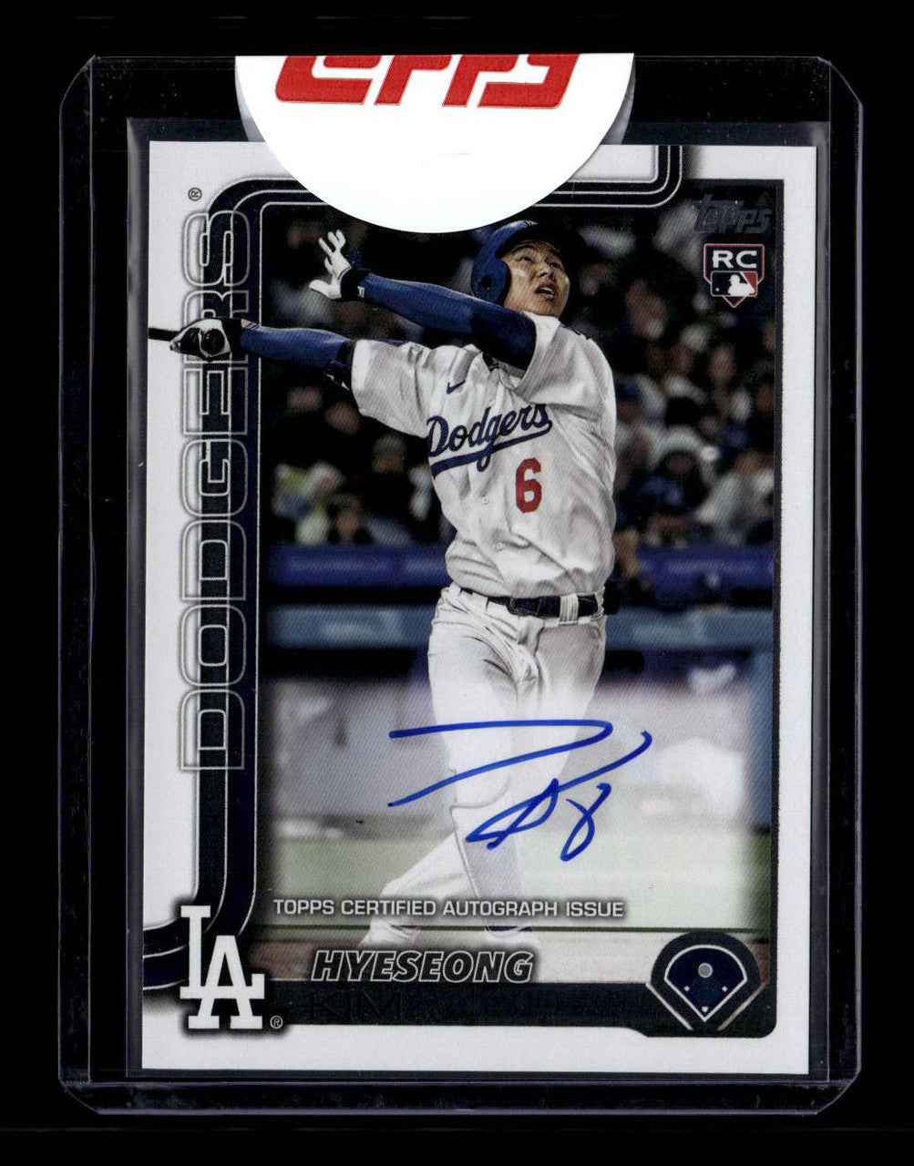 DELETE 181192 2025 Topps Flagship Real One Autographs 573 Hyeseong Kim Rookie Auto