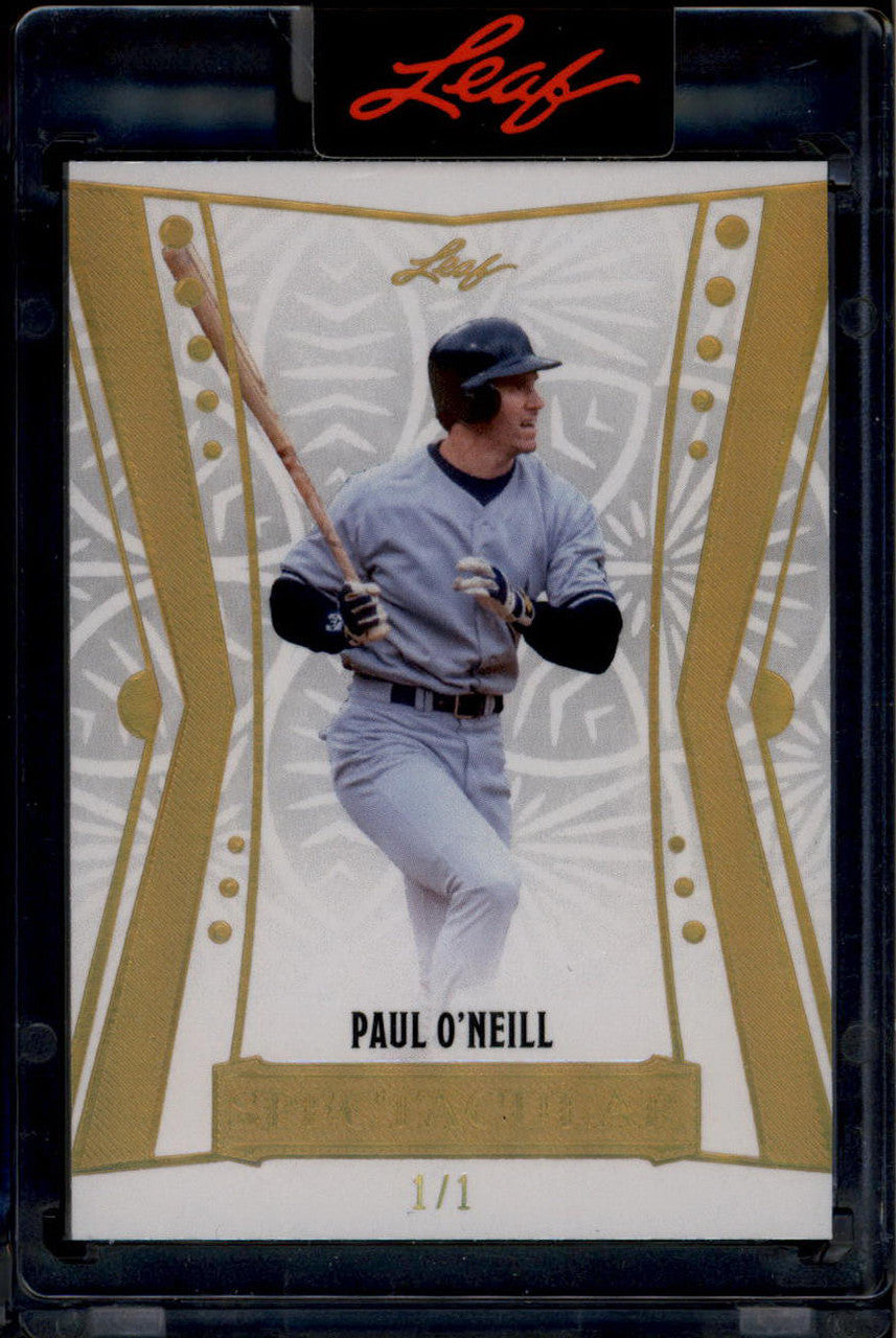 DELETE 181193 2025 Leaf Spectacular Gold 68 Paul O'Neill 1/1