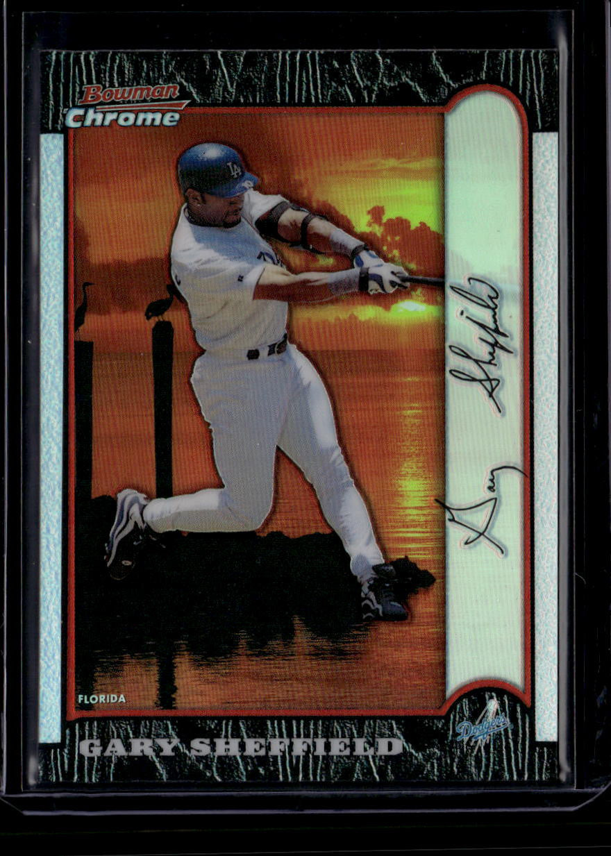DELETE 181196 1999 Bowman Chrome International Refractor 11 Gary Sheffield 64/100