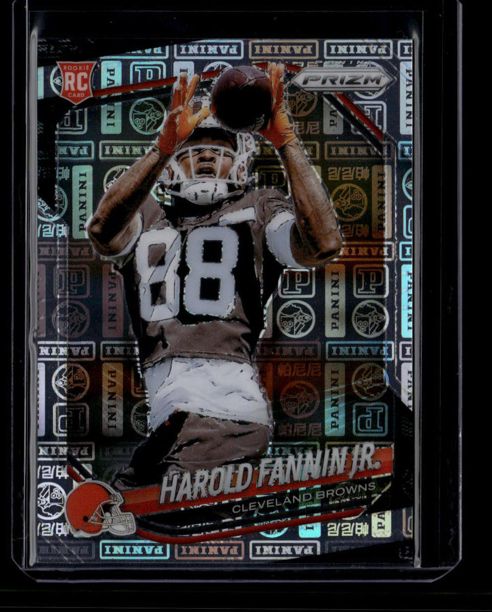 DELETE 181202 2025 Panini Prizm Prizms Panini Logo Refractor 399 Harold Fannin Jr Rookie 17/20