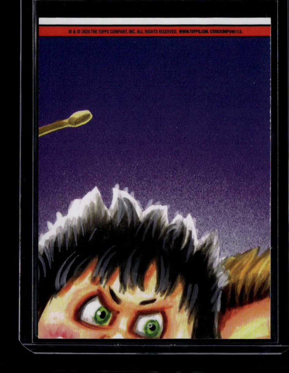 DELETE 181215 2024 Topps Garbage Pail Kids Battle of Bands Green Day Red Foil 2a Mike Axe 5/5