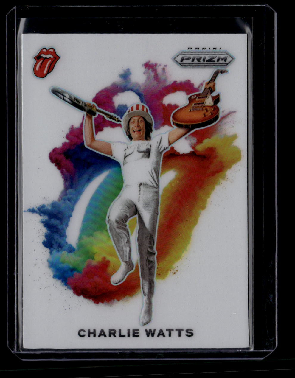 DELETE 181218 2025 Panini Prizm The Rolling Stones Color Blast 4 Charlie Watts