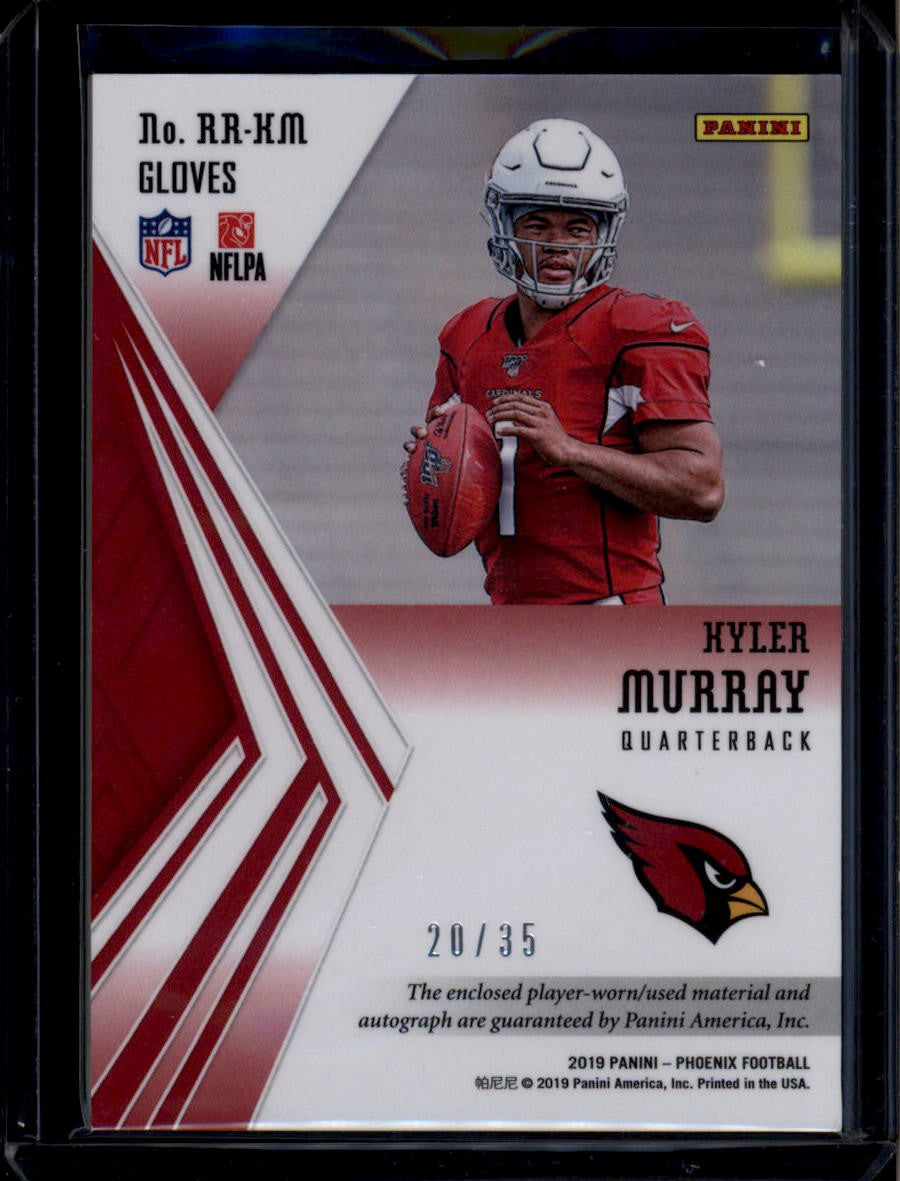DELETE 181232 2019 Panini Phoenix Rising Rookie Signature Kyler Murray RC Glove Patch Auto /35