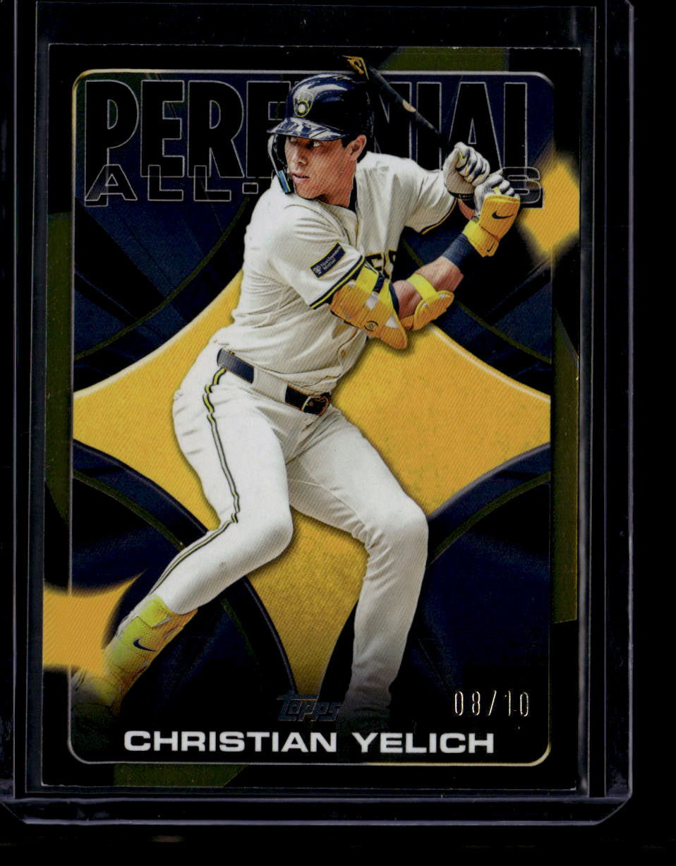 DELETE 181322 2026 Topps Celebration Perennial All-Stars Black pas25 Christian Yelich 8/10