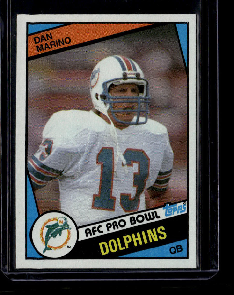 DELETE 181348 1984 Topps 123 Dan Marino PB UER AFC Pro Bowl Rookie