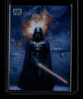 DELETE 181716 2024 Topps Chrome Galaxy Mojo Refractor 63 From Hero to Villain Darth Vader /50