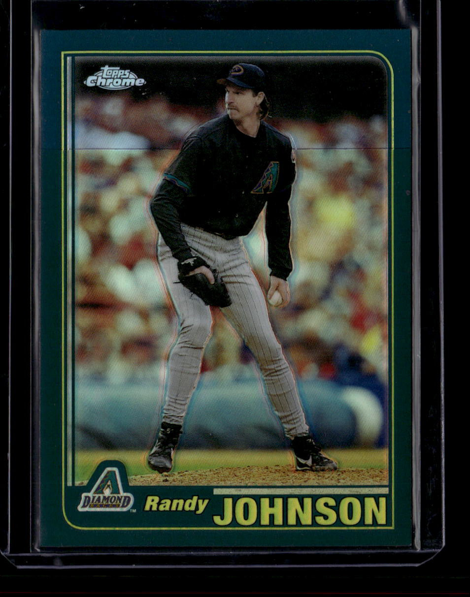 SOLD 183564 2001 Topps Chrome Retrofractor 57 Randy Johnson