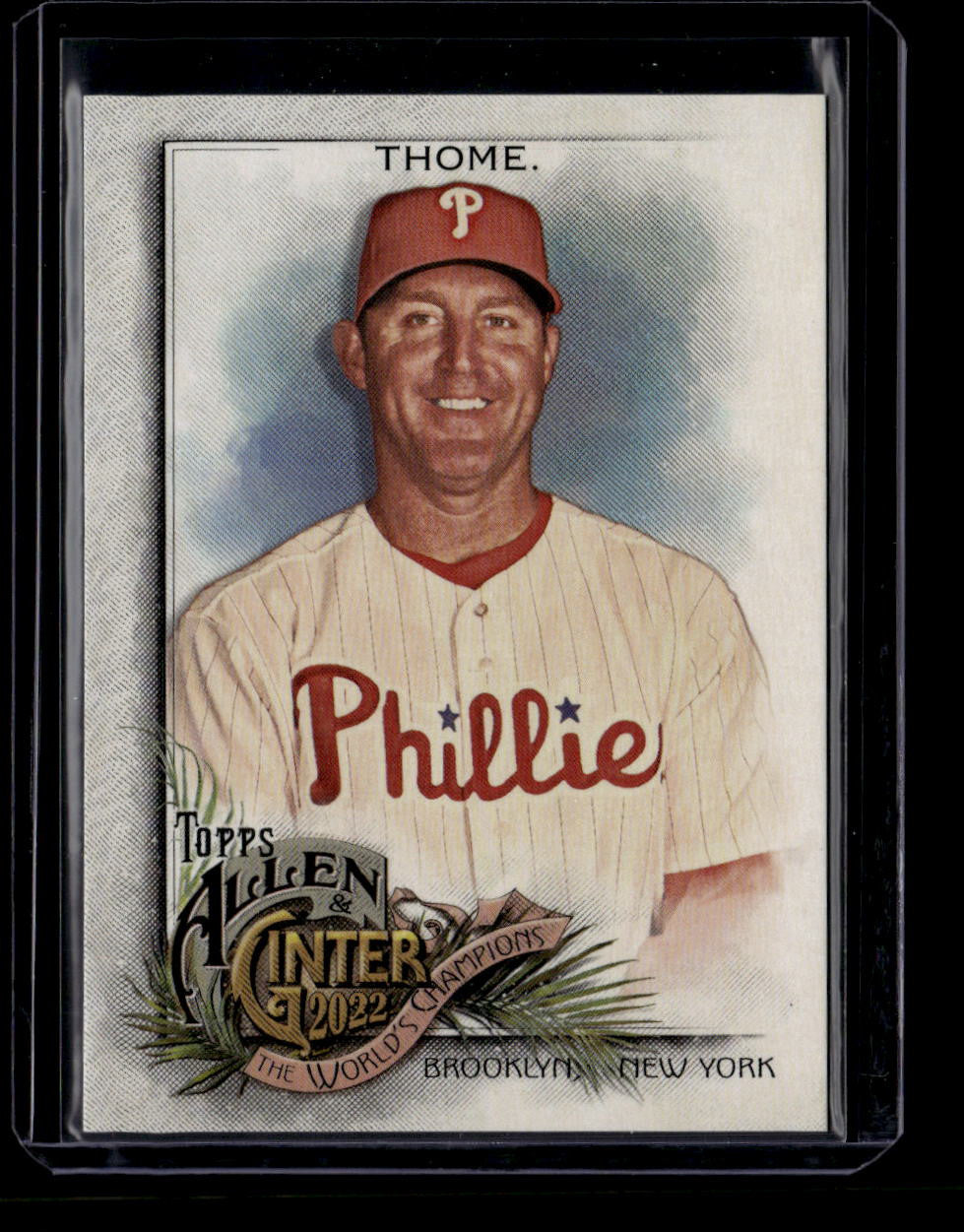 2022 Topps Allen and Ginter Glossy 232 Jim Thome 1/1