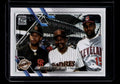 2021 Topps Base Set Photo Variations 266b Roberto Alomar Sandy Alomar Jr. Sr SSP