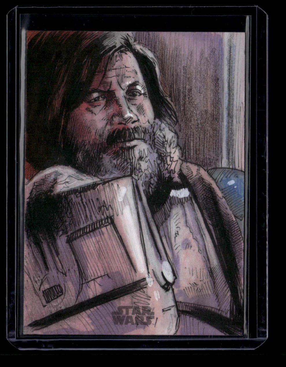 2023 Topps Star Wars Obi-Wan Kenobi NNO Chris Owen Clone Trooper Nax Sketch 1/1