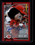 2026 Topps Celebration Mascots Autographs Red m6 Rosie Red Auto 3/5