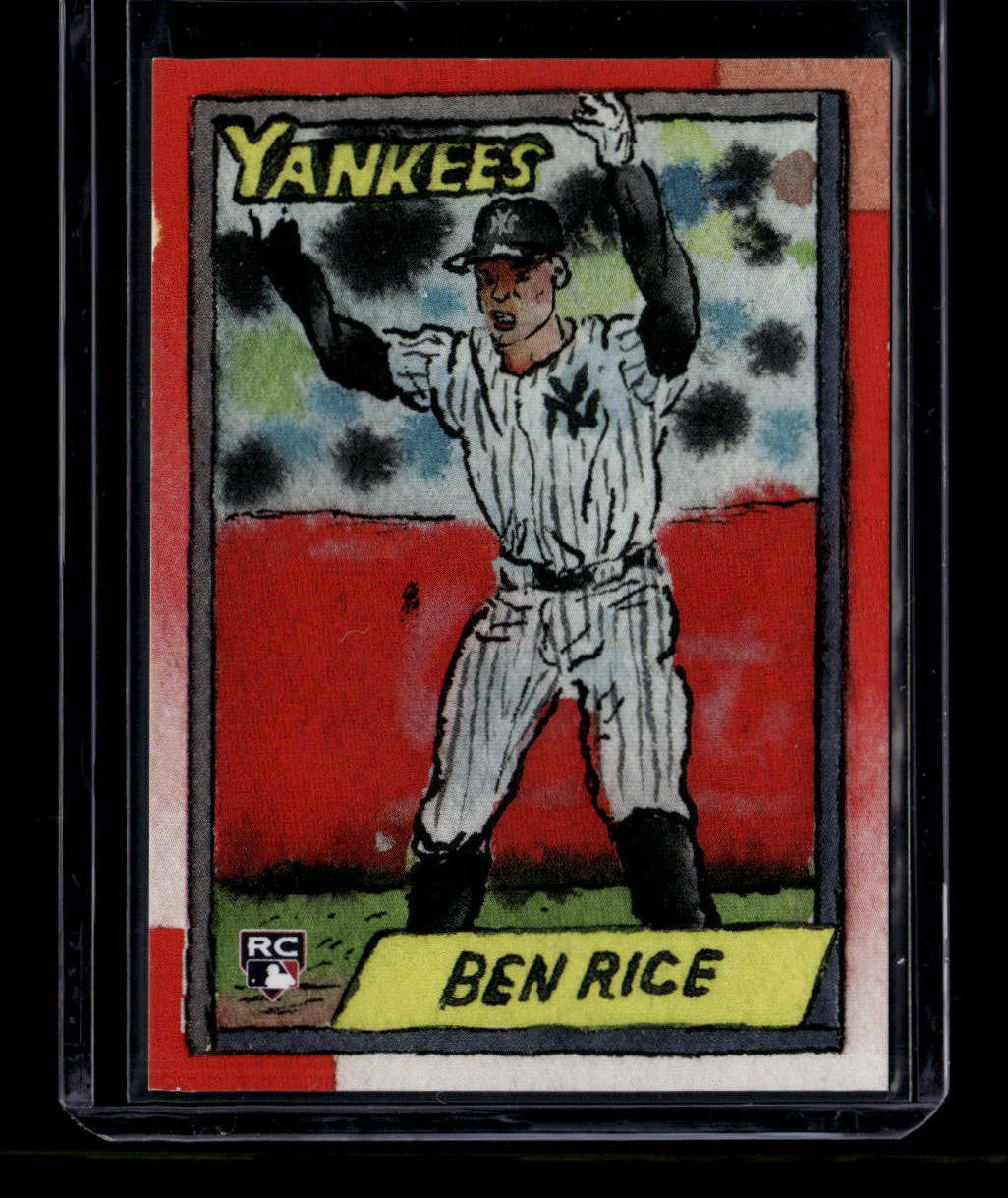 2025 Topps Shoebox Treasures First Light '90 Redux Vintage Stock Ben Rice RC /10