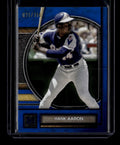 2025 Topps Museum Collection Sapphire 4 Hank Aaron 36/150