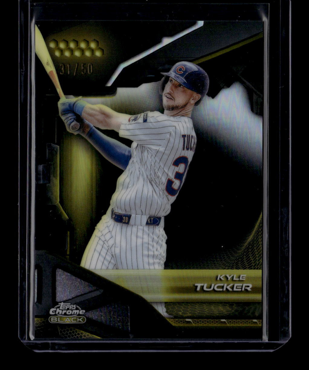2026 Topps Chrome Black Gold Refractor 16 Kyle Tucker 31/50
