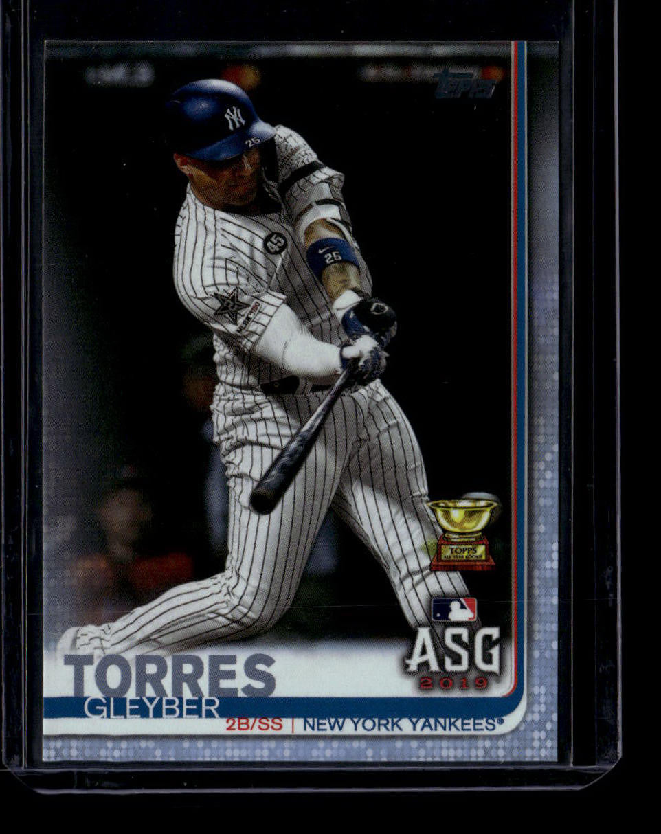 SOLD 183626 2019 Topps Update Father's Day Blue us148 Gleyber Torres AS 28/50 All-Star Game
