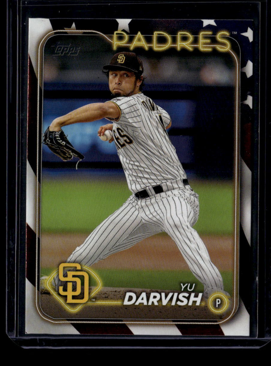 2024 Topps Independence Day 627 Yu Darvish 59/76