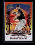 2025 Panini Prospect Prepping for the Pros Red 17 Konnor Griffin Rookie 102/199