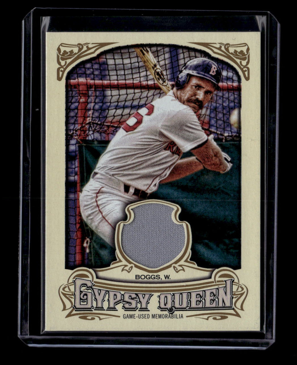 SOLD 183677 2014 Topps Gypsy Queen Relics GQRWB Wade Boggs Jersey