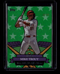 2025 Topps Archives '07 Topps All-Stars Green Foilboard 07as3 Mike Trout 45/99