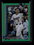 2025 Topps Chrome Update '25 All-Star Game Green Refractor Freddie Freeman 71/99
